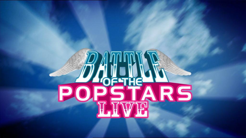 Battle Of The Popstars Live show title shadow image