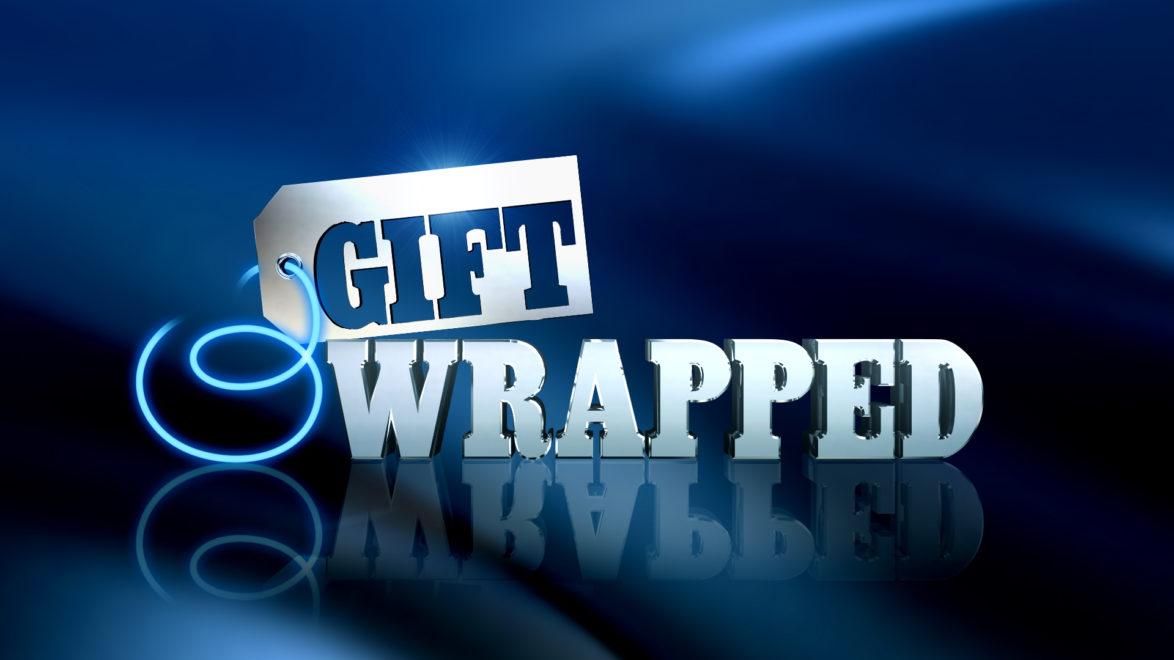 Gift Wrapped show title shadow image
