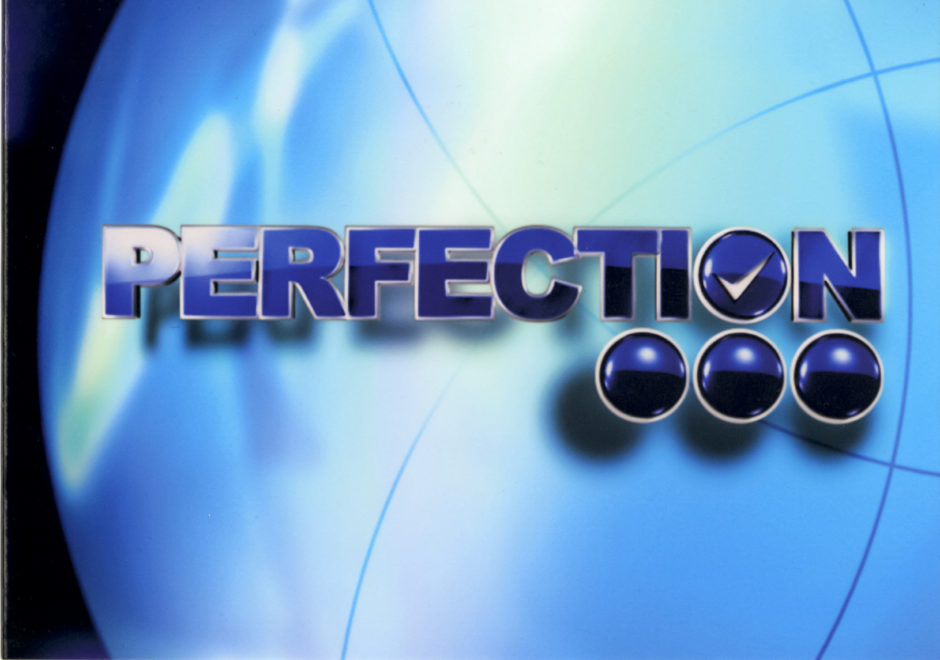 Perfection show title shadow image