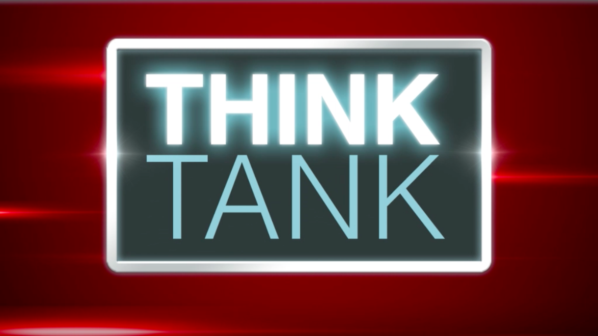 Think Tank show title shadow
