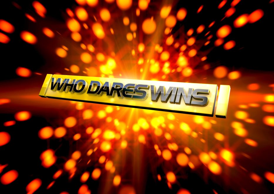 Who Dares Wins show title shadow image